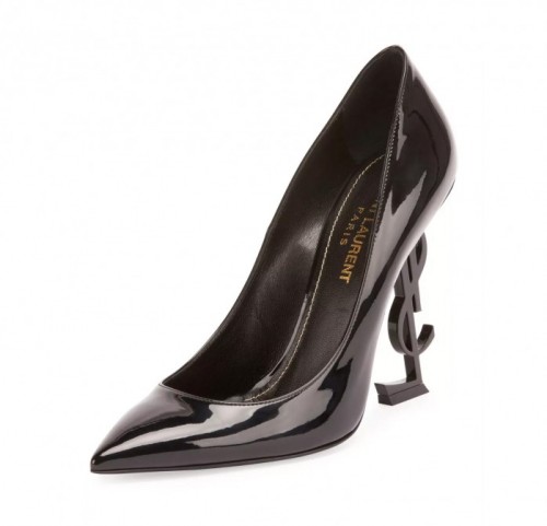 Saint Laurent Patent 110mm YSL-Heel Pump – Shoes Post