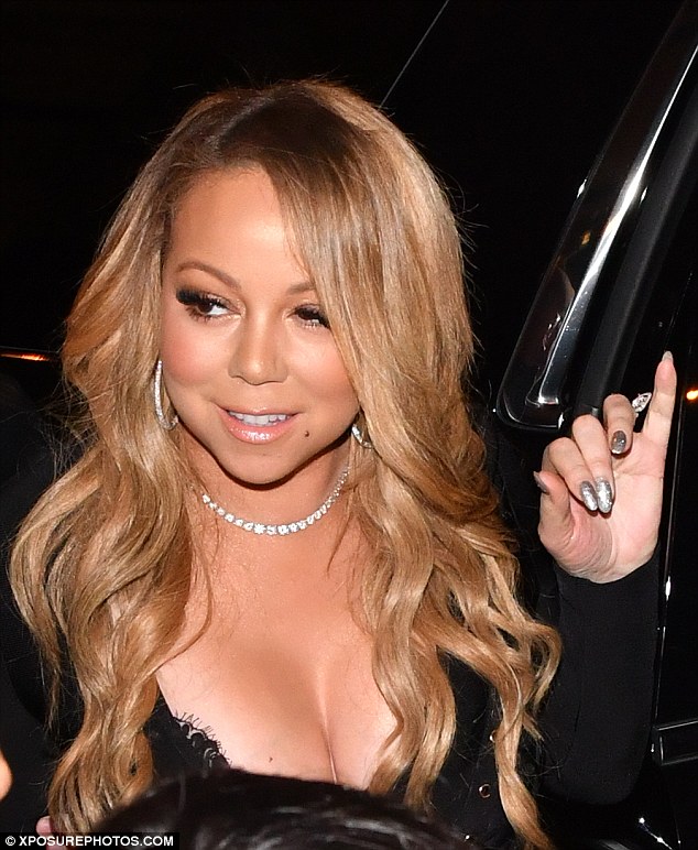 Mariah Carey looked stunning and in high spirit with her tomboy Bryan Tanak...