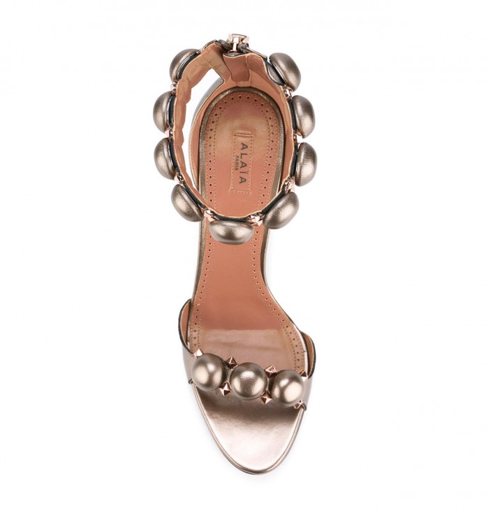 ALAÏA stiletto studded sandals – Shoes Post