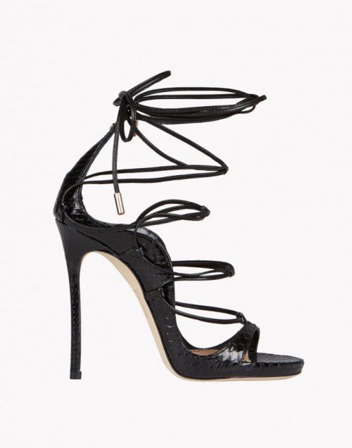 Lengthen those legs in lace up heels by Dsquared2 – Shoes Post