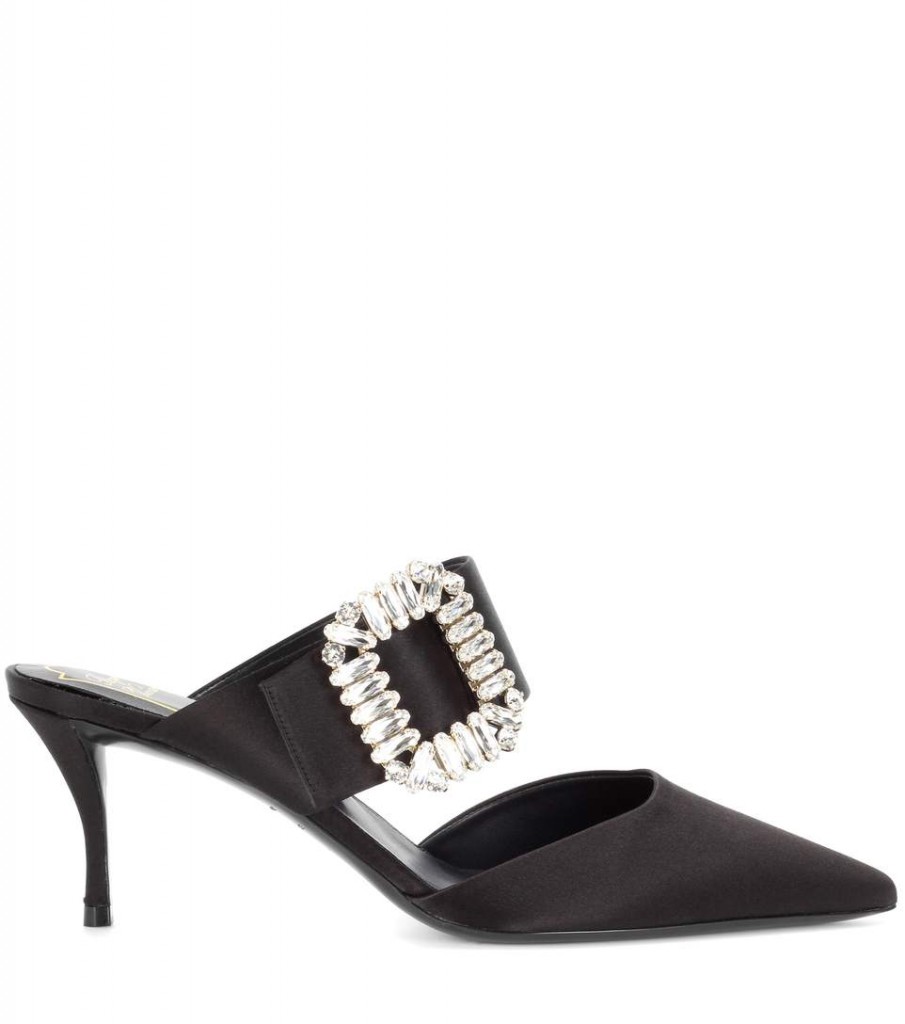 Add some sparkle to your step in Maria’s Roger Vivier mules – Shoes Post