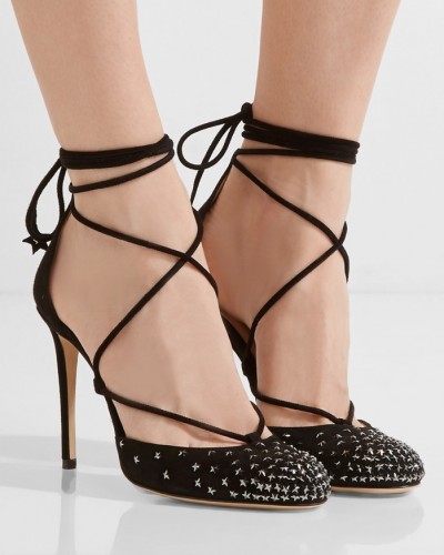 CHLOÉ 26S HIGH-HEELED SANDALS IN BROWN LAMBSKIN main image 0
