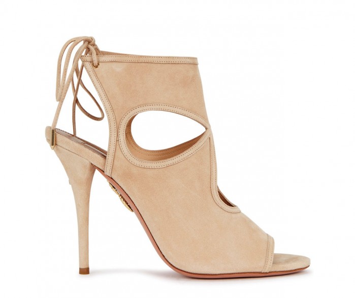 Aquazzura Sexy Thing suede sandals – Shoes Post