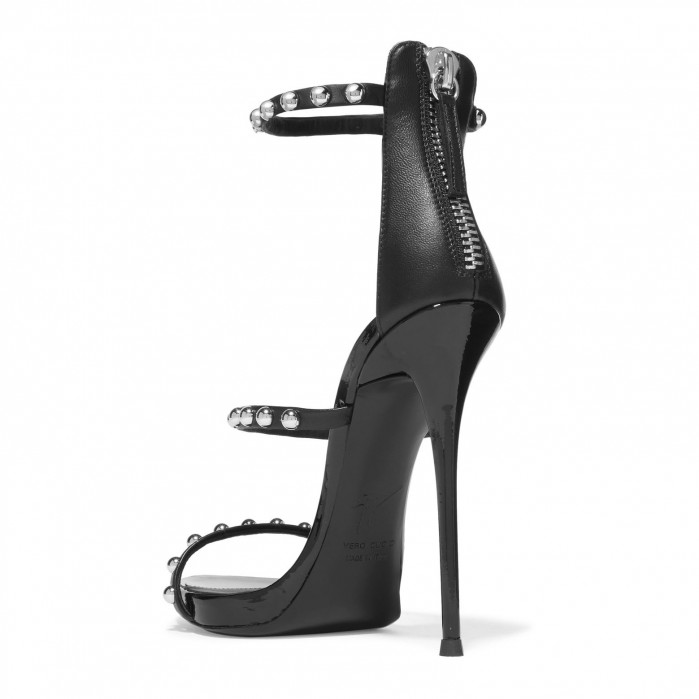 Giuseppe Zanotti Studded leather sandals – Shoes Post