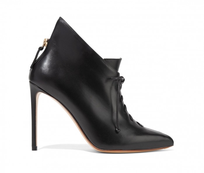 FRANCESCO RUSSO Lace-up leather ankle boots – Shoes Post