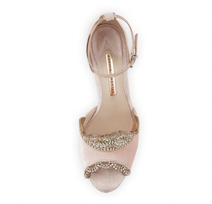 Sophia Webster Royalty Velvet Crown Embellished Sandal – Shoes Post