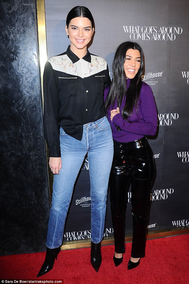 Supermodel Kendall Jenner pulled on her best western wear for the chic ...