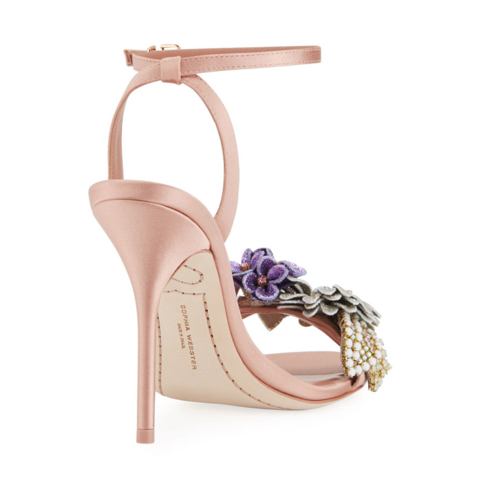 Sophia Webster Lilico Satin Glitter Sandal – Shoes Post
