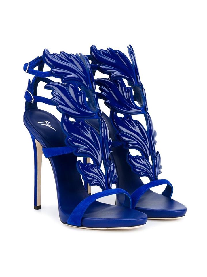 Giuseppe Zanotti Suede Wing Sandals – Shoes Post