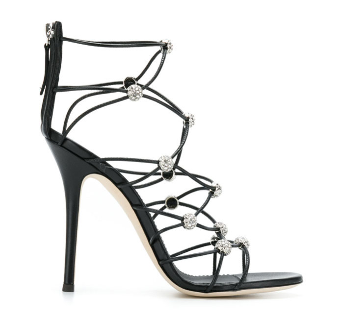 GIUSEPPE ZANOTTI DESIGN strappy crystal sandals – Shoes Post