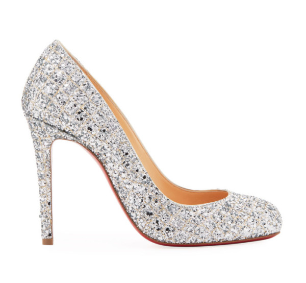 Christian Louboutin Fifille Glittered Red Sole Pump – Shoes Post