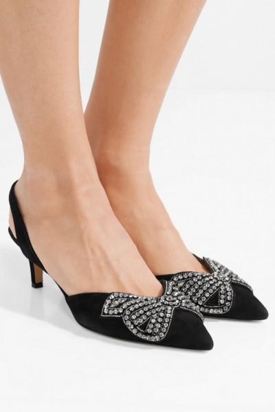 perspex slingback