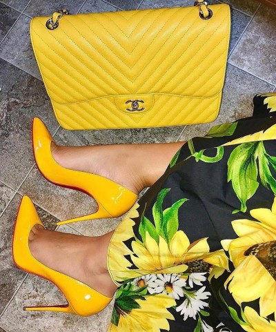 pigalle follies 85mm patent red sole pump