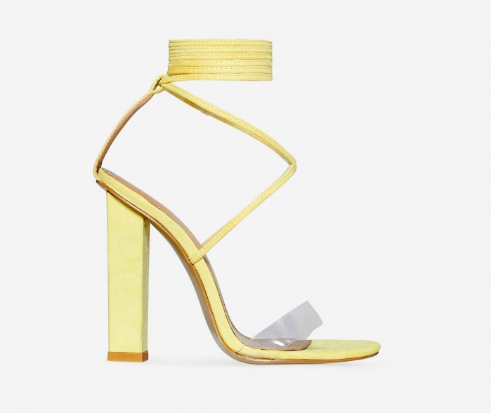 Today is a great day for a pair of lemon-yellow heels. | Cabin Door Coffee
