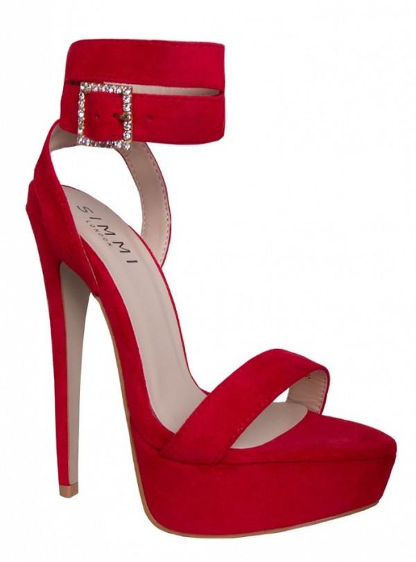 simmi red heels