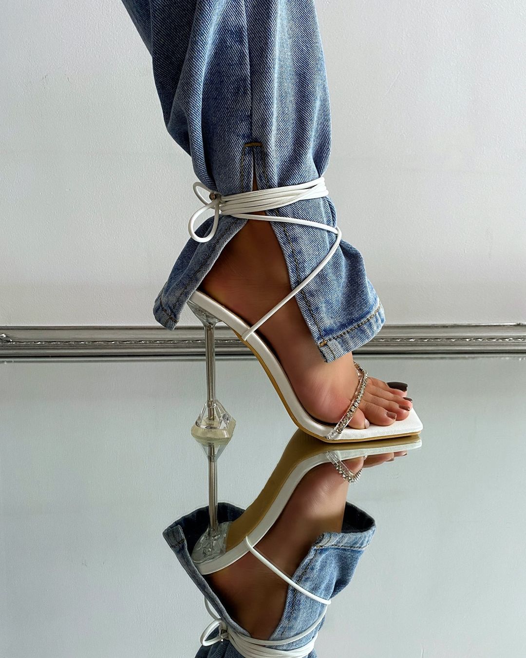 Buy > square toe sculptured heel > in stock