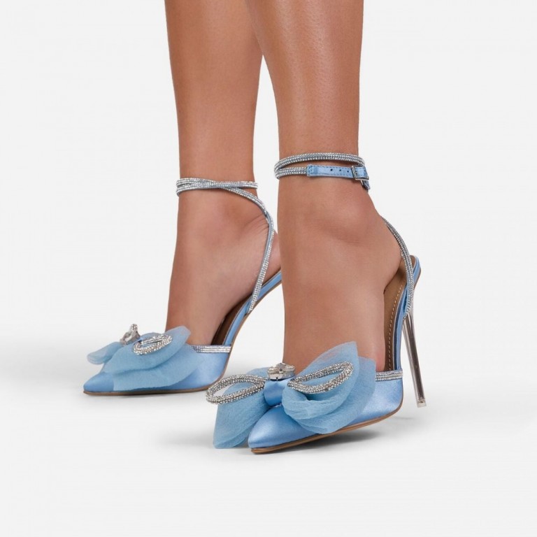 chriselle bow heels