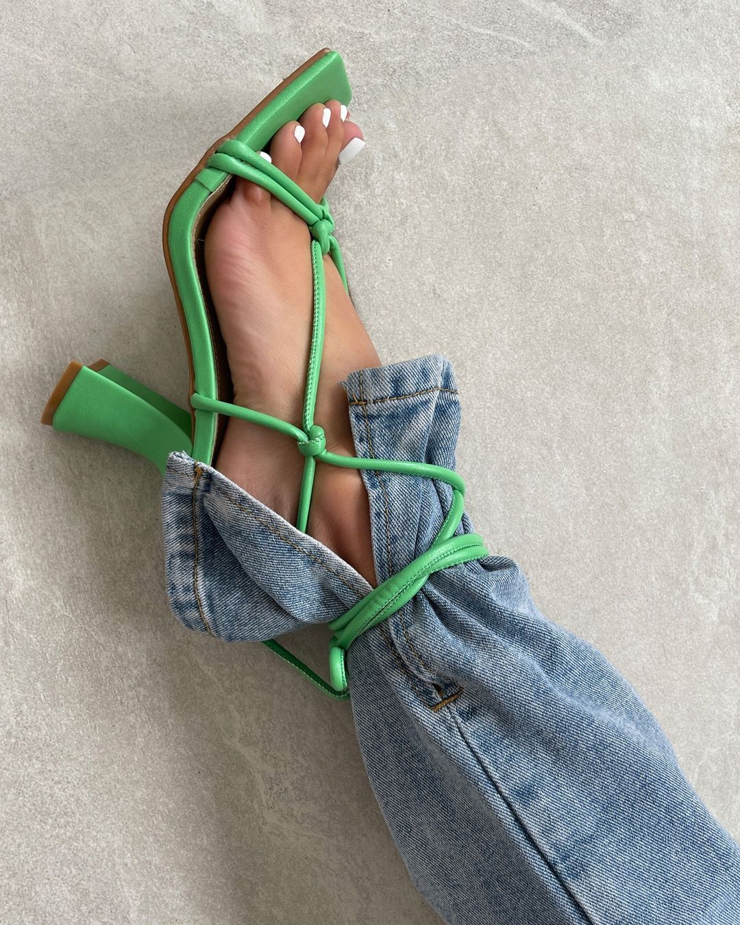 Harmony Sandals, Green – Shoes Post
