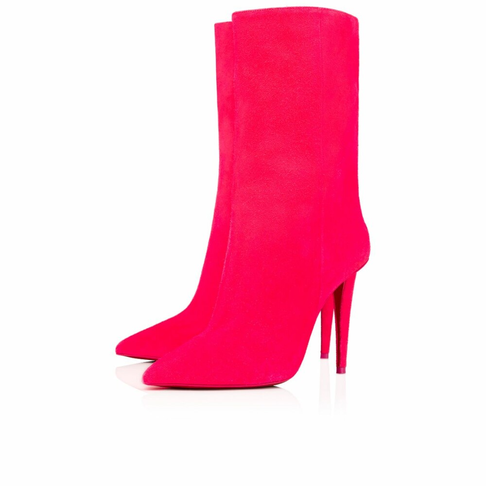 Christian Louboutin boots Pinned on behalf of Pink Pad the women's health  mobile app w…