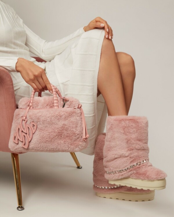 Spice Faux Suede Ankle Strap Tall Boots